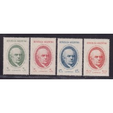 ARGENTINA 1930 GJ 818/21 SERIE DE ESTAMPILLAS NUEVAS MINT U$ 12